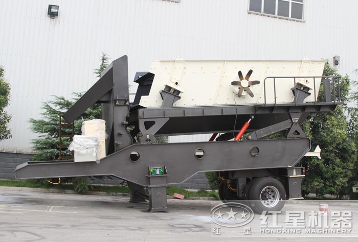 振動(dòng)篩沙機(jī)還是可移動(dòng)的好，流動(dòng)作業(yè)隨時(shí)轉(zhuǎn)場(chǎng)