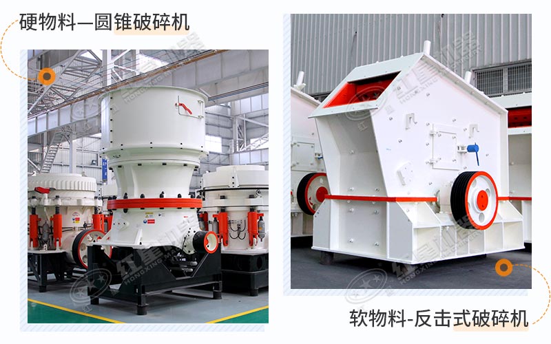 圓錐破碎機+反擊式破碎機設備實拍 圓錐破碎機+反擊式破碎機設備實拍