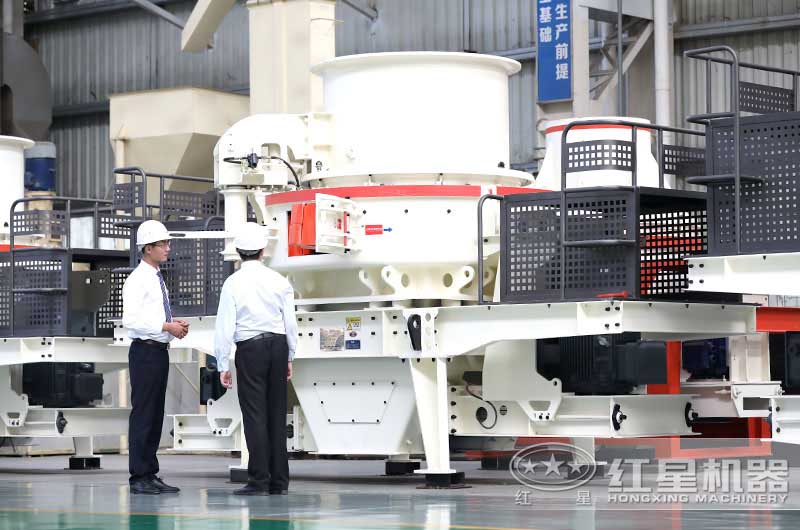 客戶來廠參觀考察制砂設備 客戶來廠參觀考察制砂設備