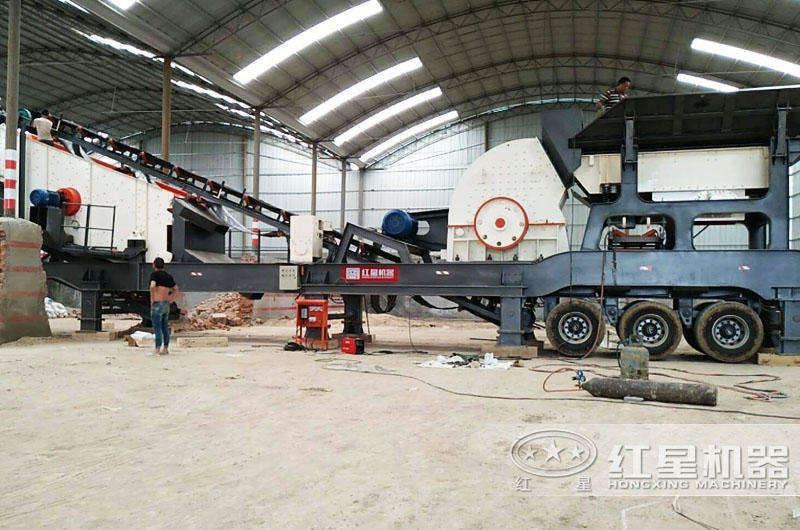 一飽眼福！四條時產200噸的機制砂生產線作業(yè)現場