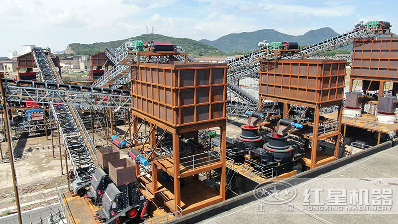 石塊破碎設備配置的大型制砂生產(chǎn)線 石塊破碎設備配置的大型制砂生產(chǎn)線
